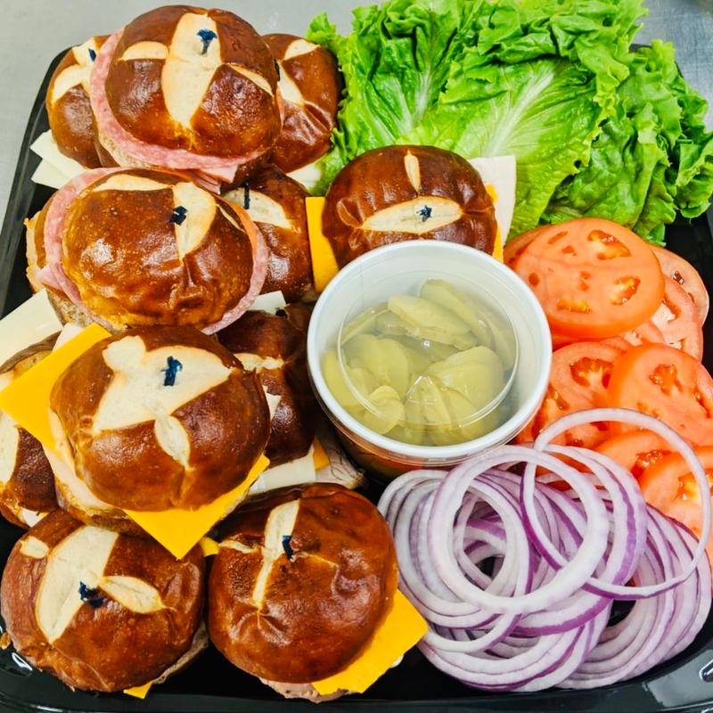 Pretzel Bun Tray photo