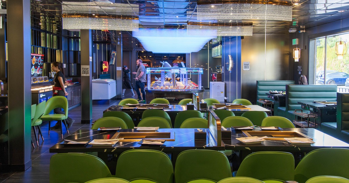 Interior seating area