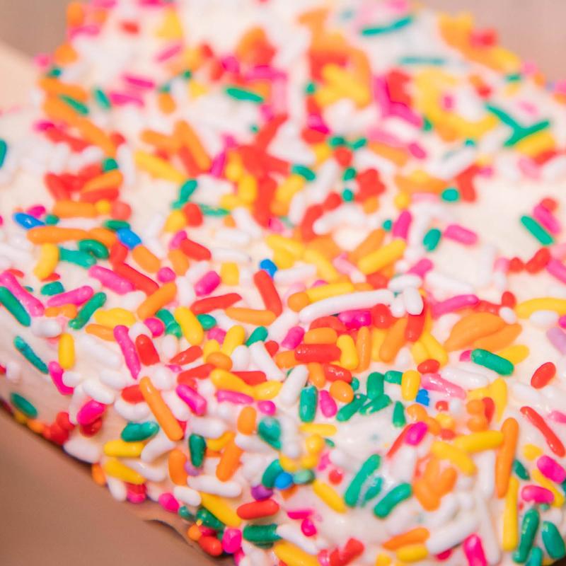 Sprinkle Ice Cream Slice photo