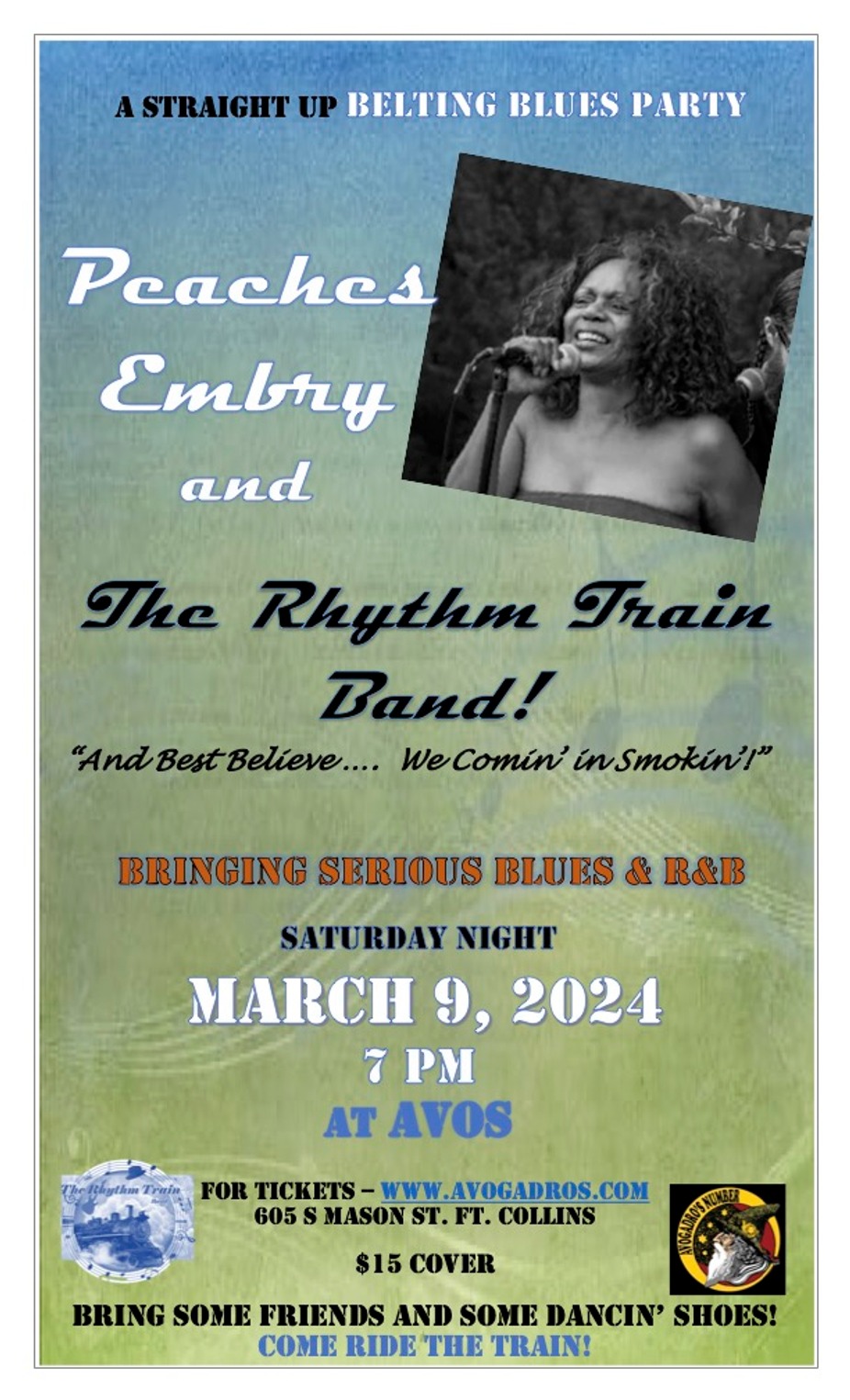 Rhythm Train with Peaches Embry event photo