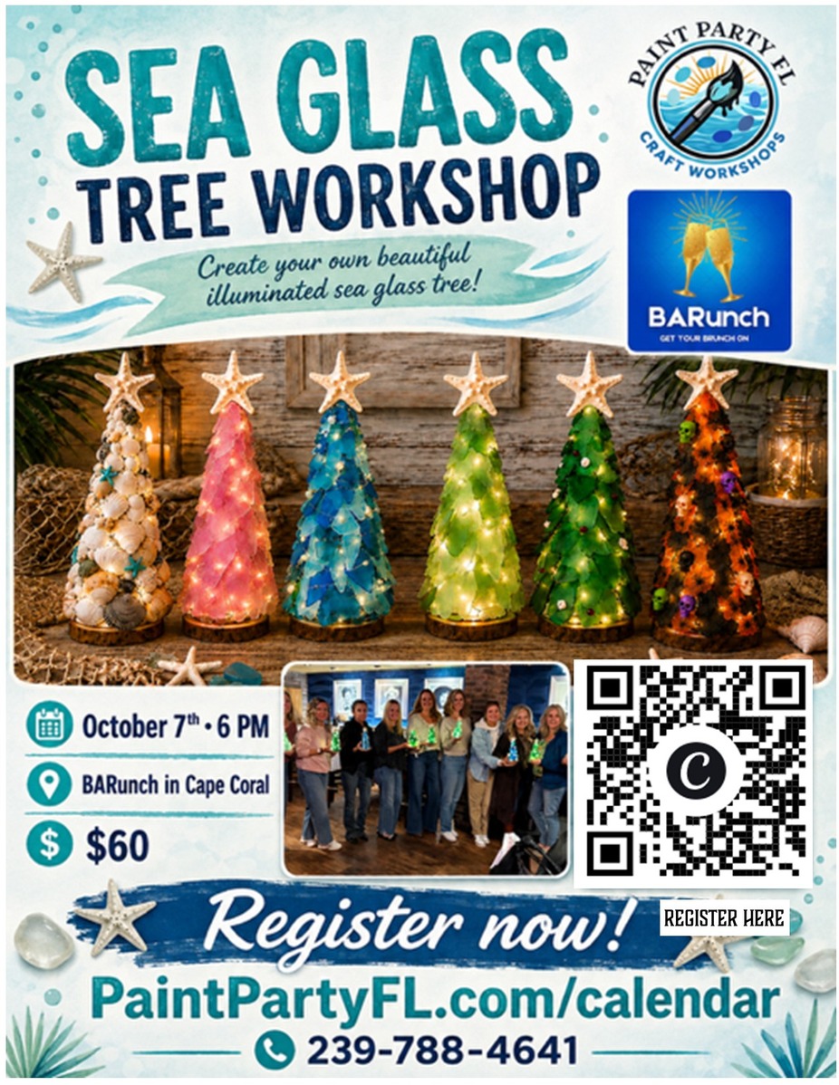 Sea Glass Tree Workshop event photo