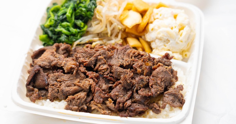 BBQ Beef plate