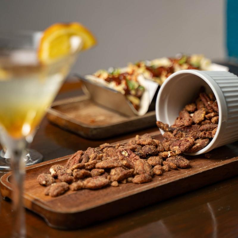 Candied pecans photo