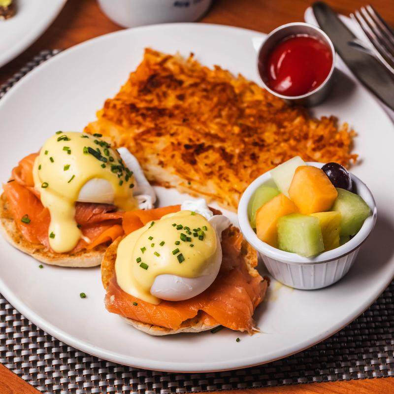 Smoked Salmon Eggs Benedict photo