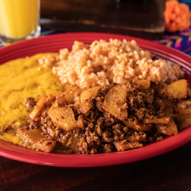 Chorizo con Papas photo