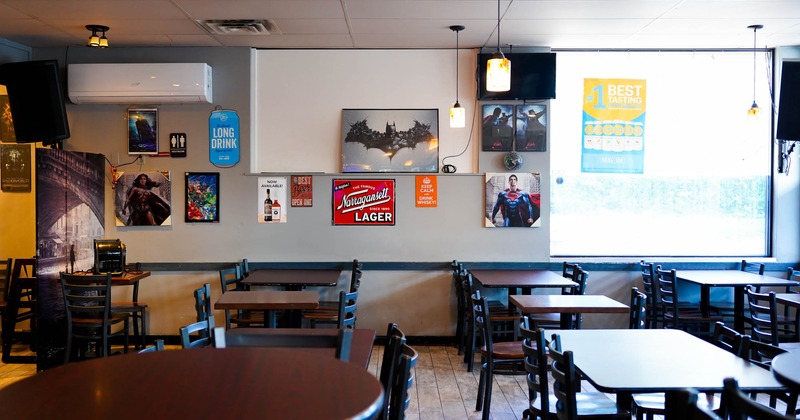 Tables ready for guests