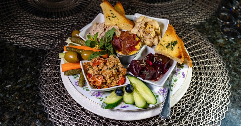 Relish and spread platter