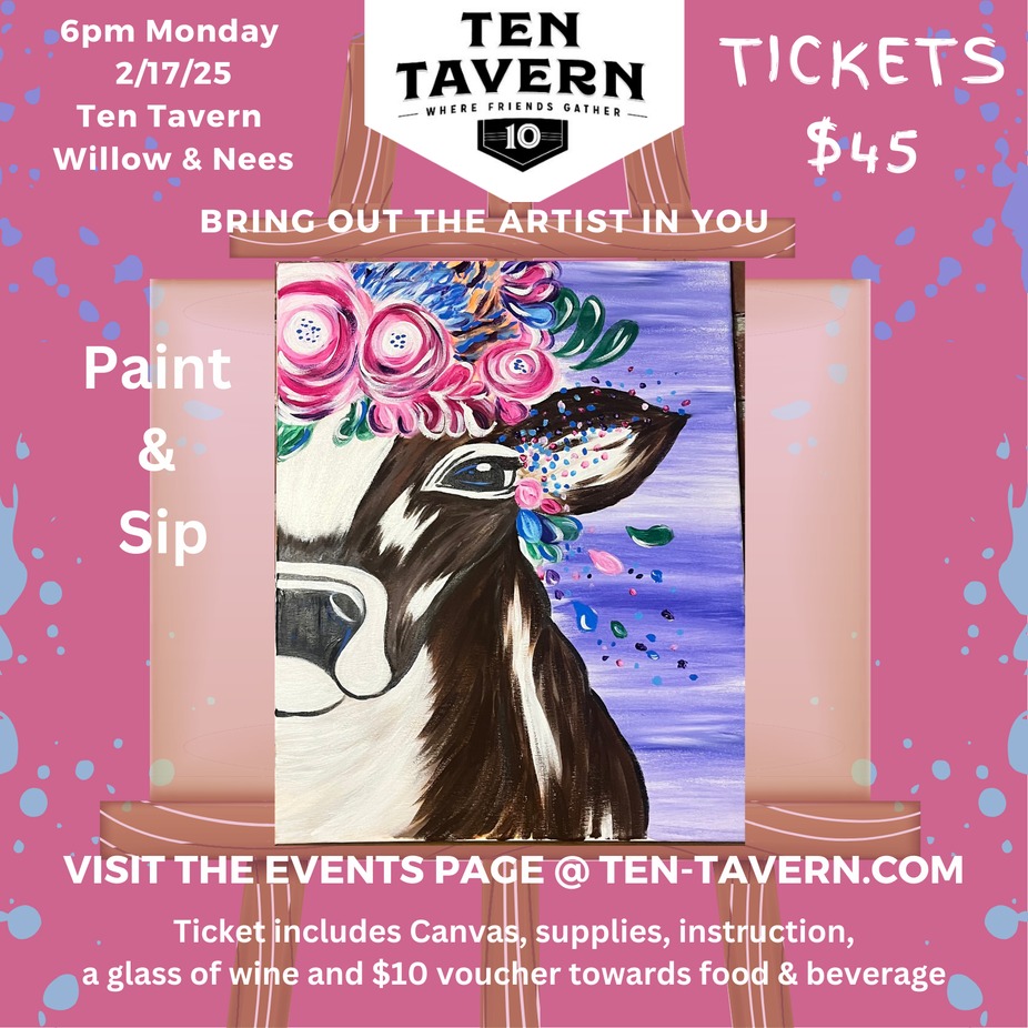 Paint & Sip event photo