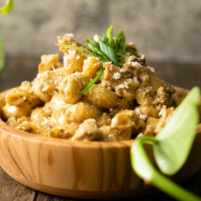 Jerk Chicken Mac & Cheese photo