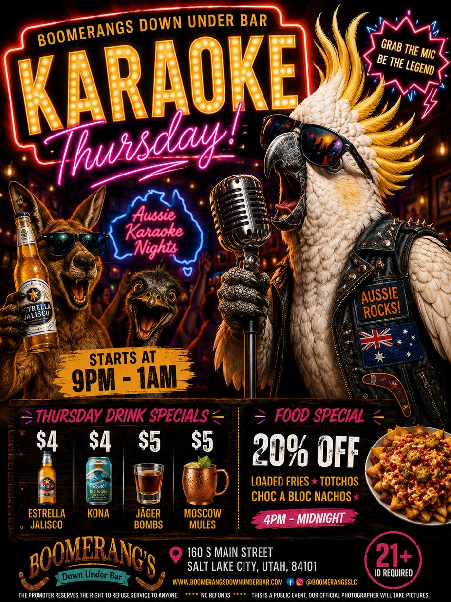 Thursday Night Karaoke event photo