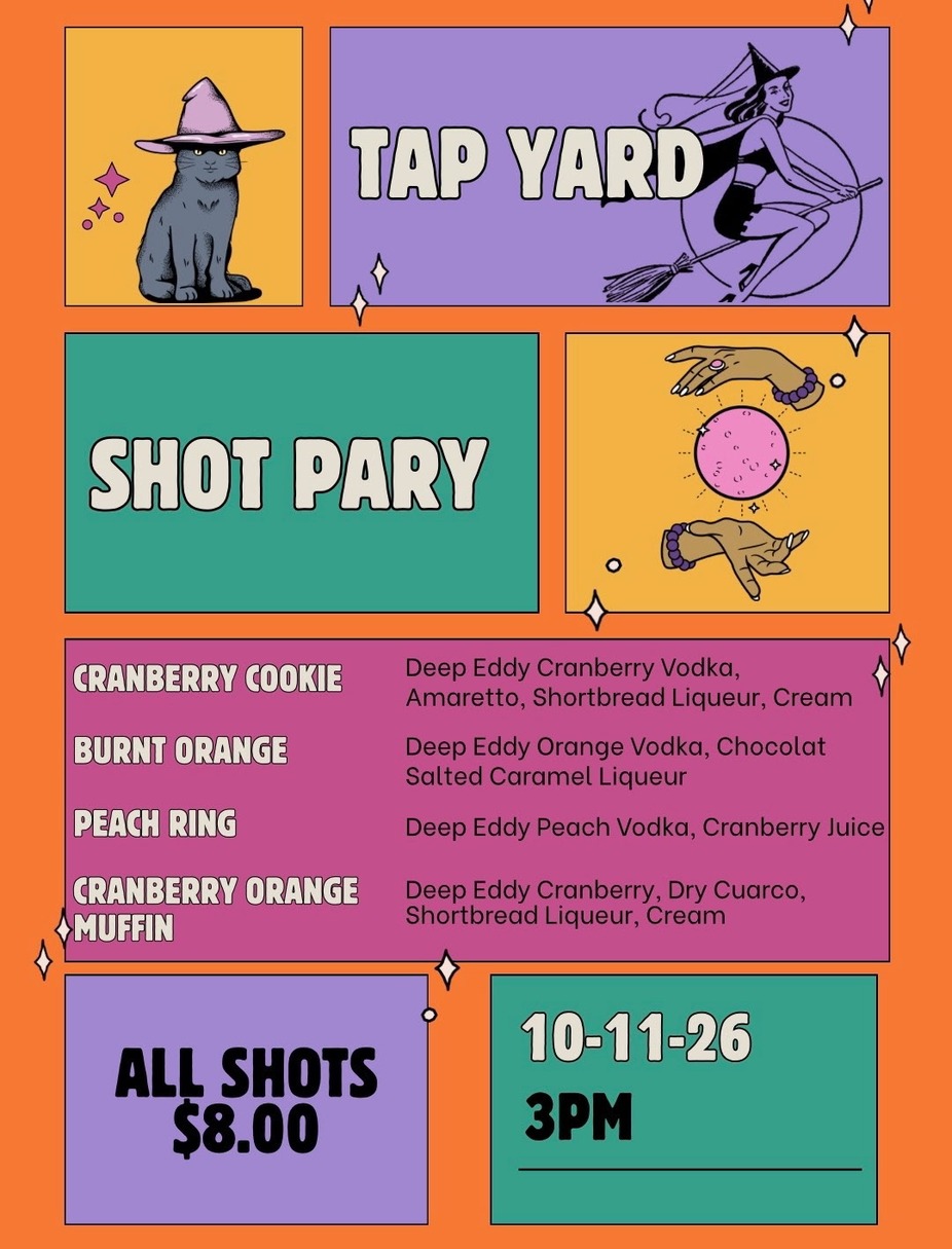Jay's Shot Party: Fall event photo