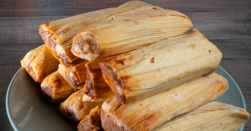 Tamale plate