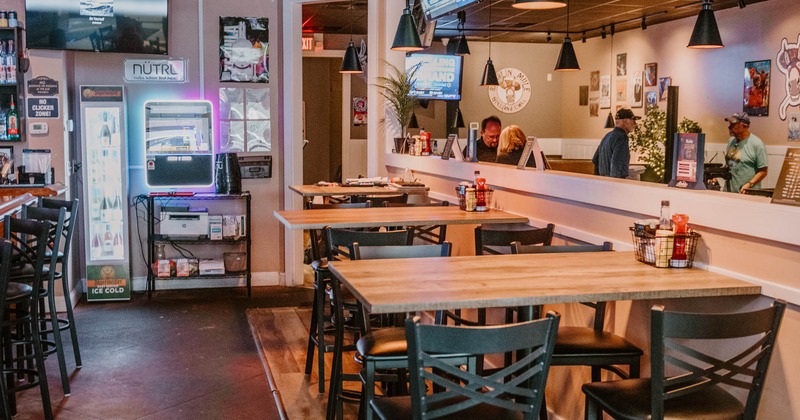 Interior seating space