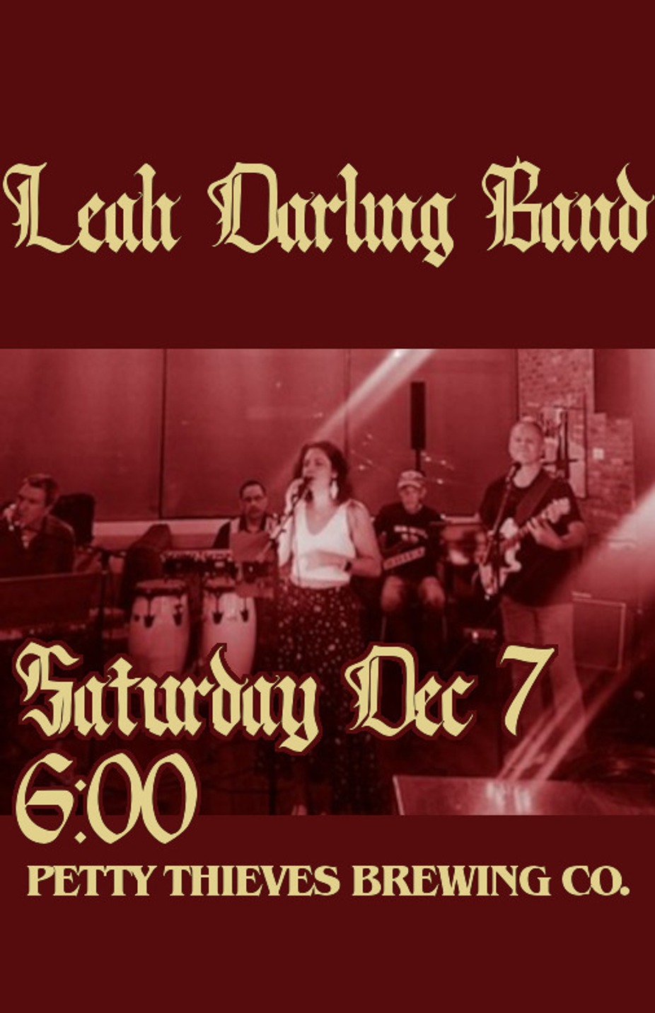 LIVE MUSIC- Leah Darling Band event photo