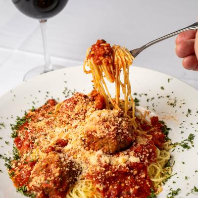 Rip's Spaghetti & Meatballs.