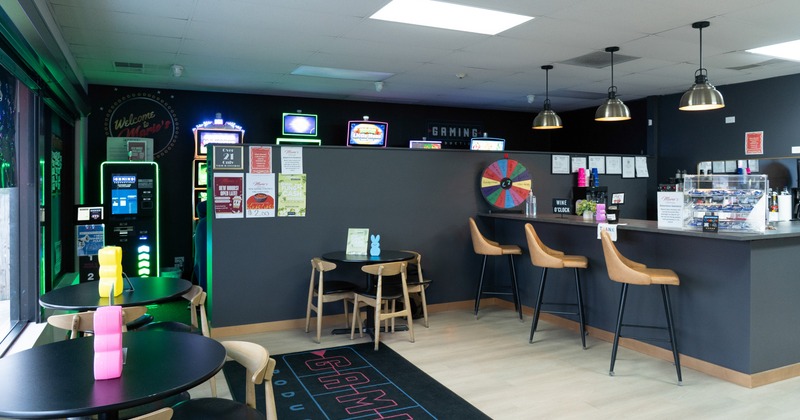 Interior, seating space