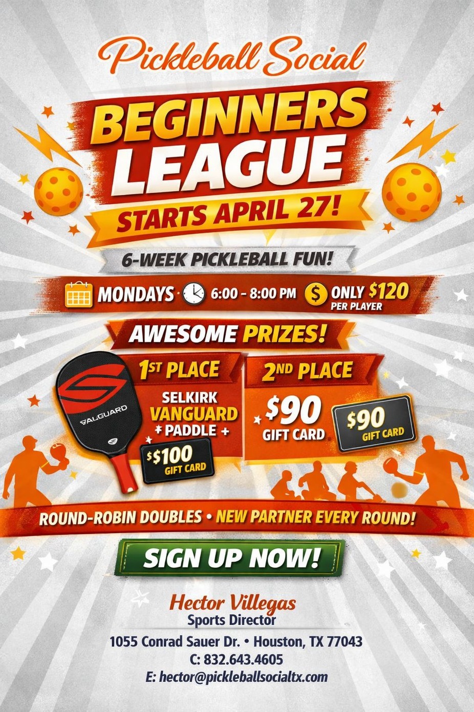 Monday Beginners league. event photo