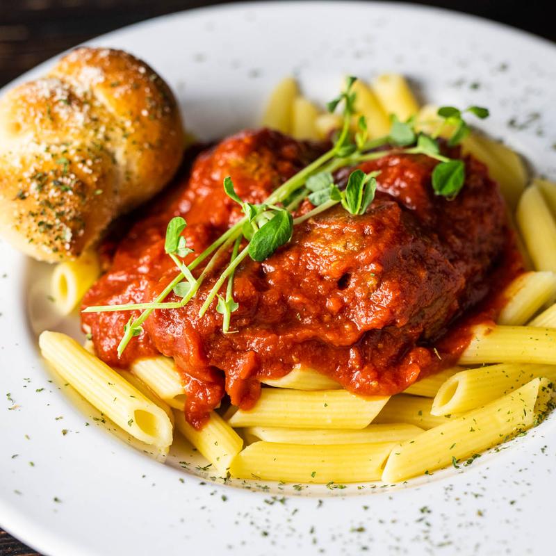 Meatballs & Mostaccioli photo