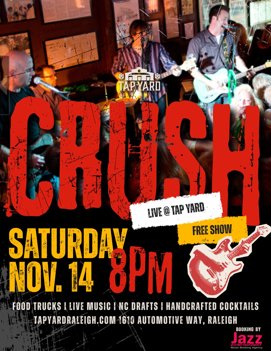 Crush LIVE @ Tap Yard event photo
