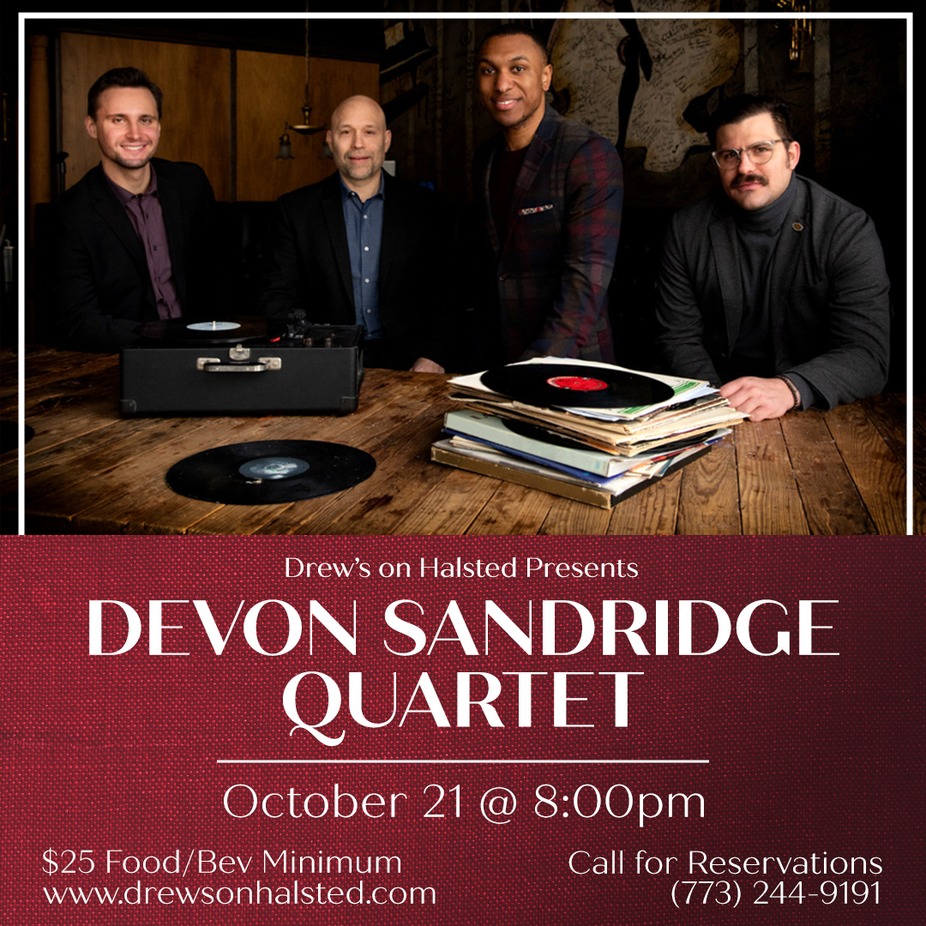 Devon Sandridge Quartet event photo