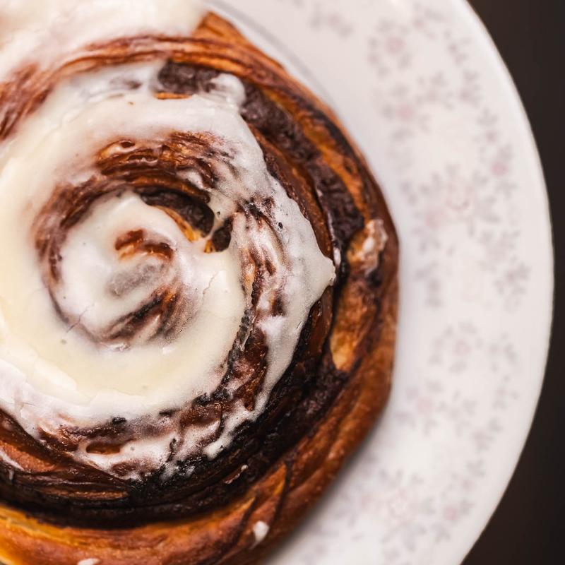 menu item 10 of 12, Cinnamon Roll