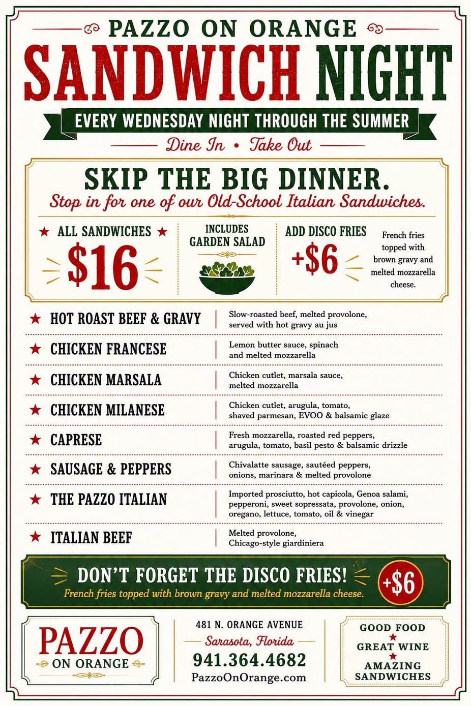 Wednesday July 15th Special 1