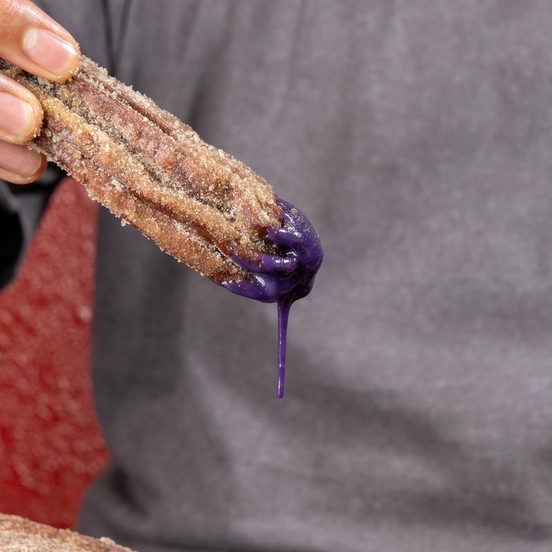 menu item 7 of 7, Ube Churros (3pc.)