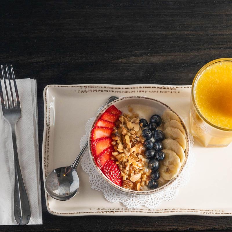 Breakfast Banana Split Bowl photo