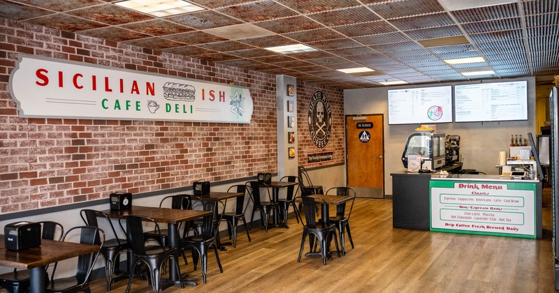 Interior, dining area