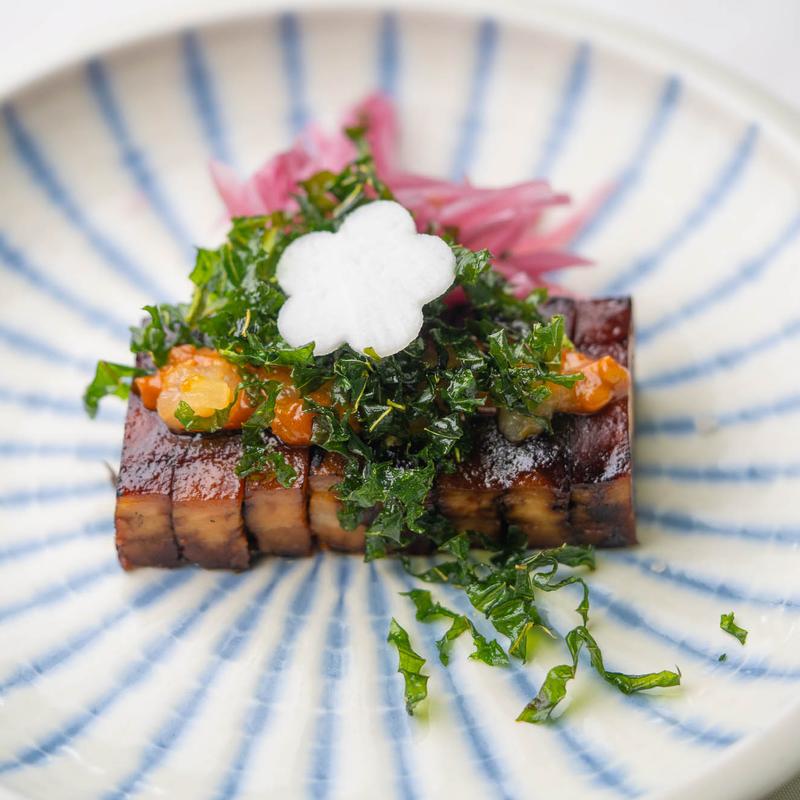 menu item 10 of 21, Confit Pork Belly Brulee