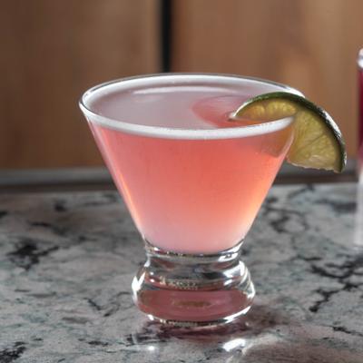 The zero gravity cosmopolitan cocktail.
