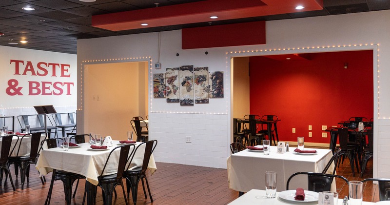 Restaurant dining area