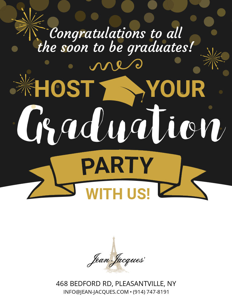 Cater your graduation party with us.