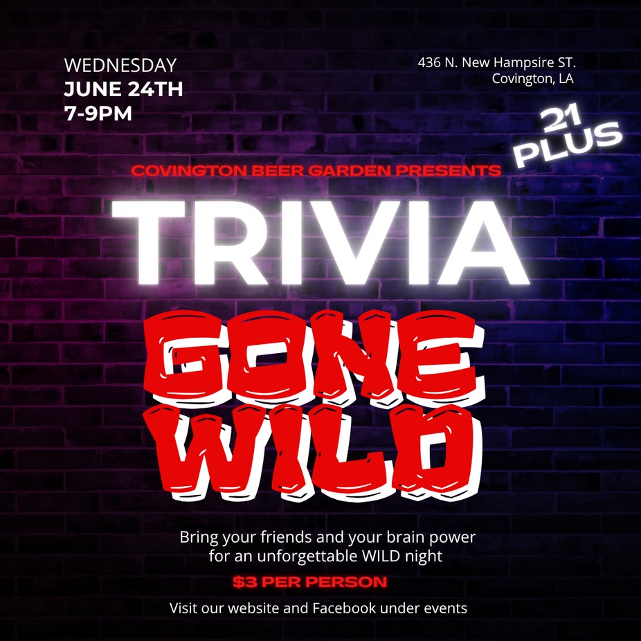 Trivia Gone Wild event photo