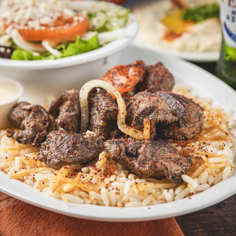 Lamb Kabob Plate* photo