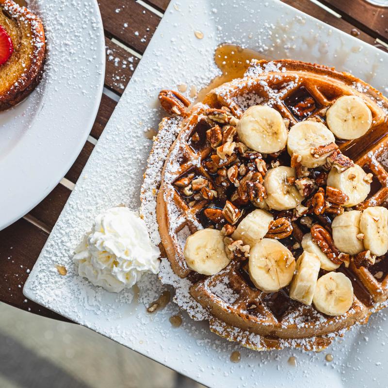 Banana Foster Waffle photo