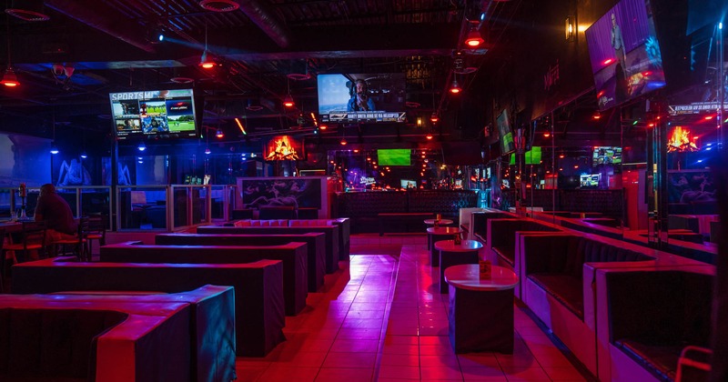 Interior, seating area