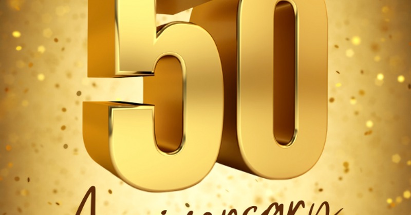 "Celebrating our 58th anniversary—enjoy a free glass of wine with any dine-in order now through the end of February!"