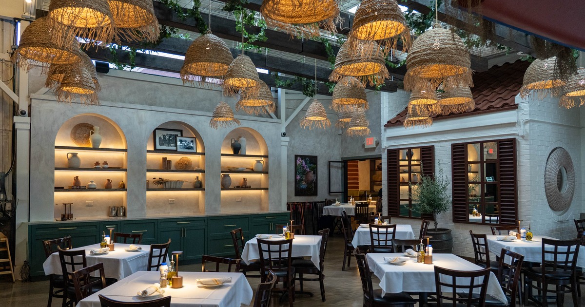 Interior seating area