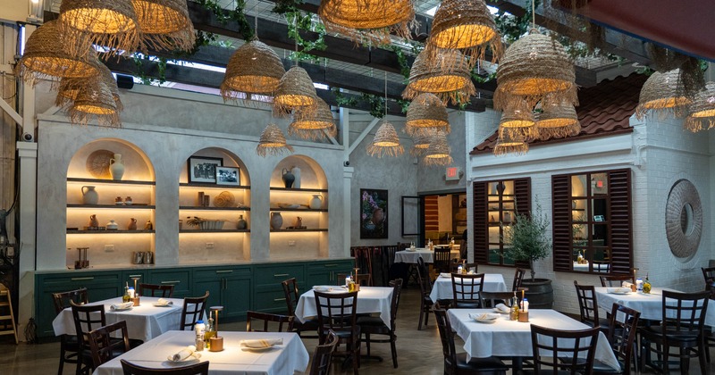 Interior seating area