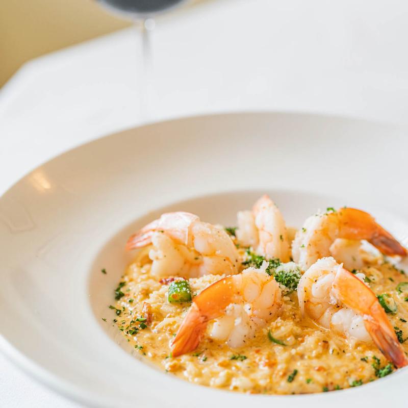 *Shrimp & Asparagus Risotto photo