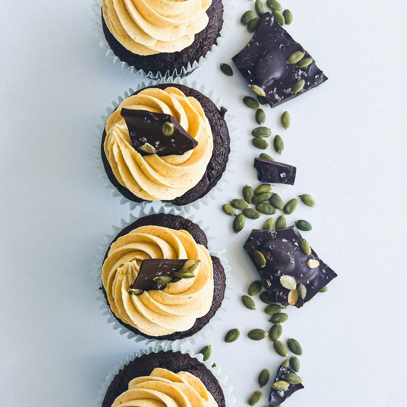 Pumpkin Chocolate Cupcake (NF) photo