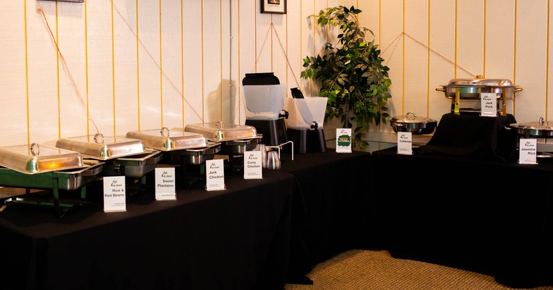 Catering table