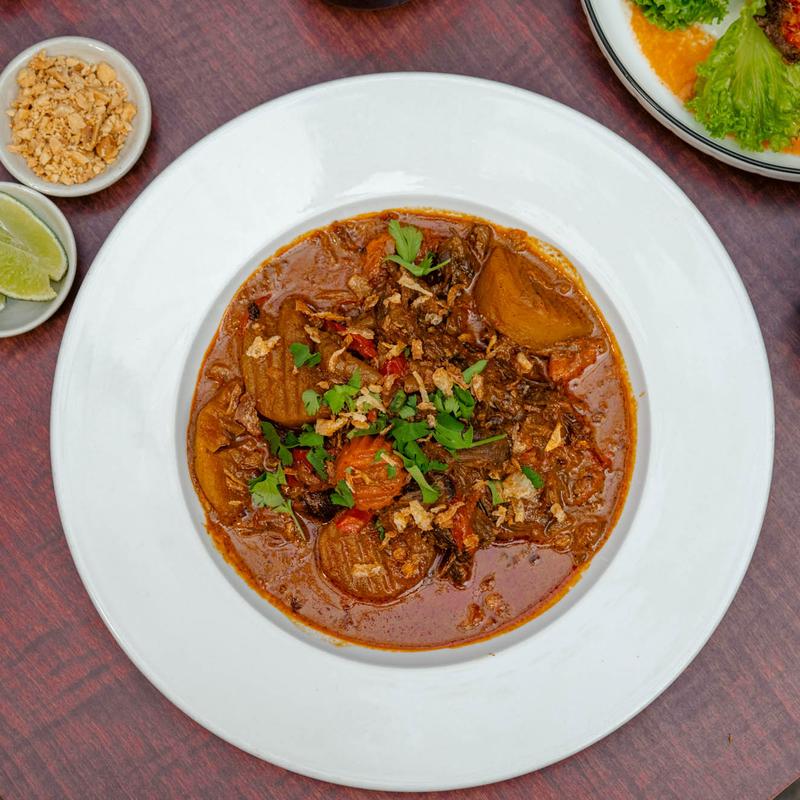 menu item 52 of 112, Short Ribs Massaman**