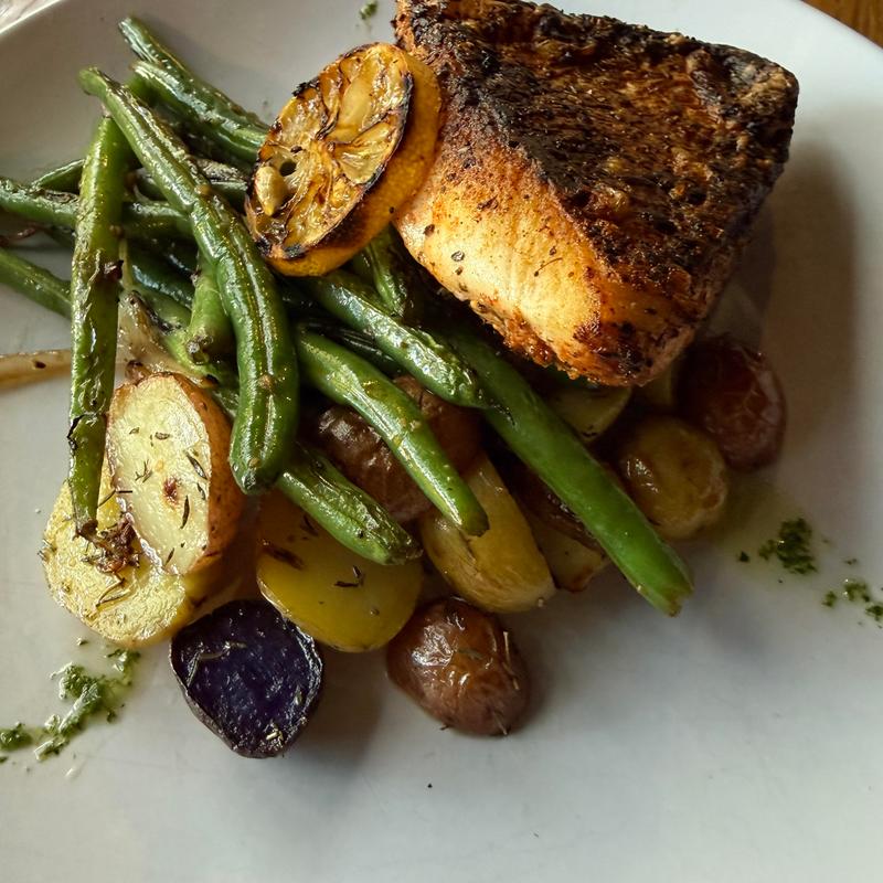 Blackened Snapper Piccata photo