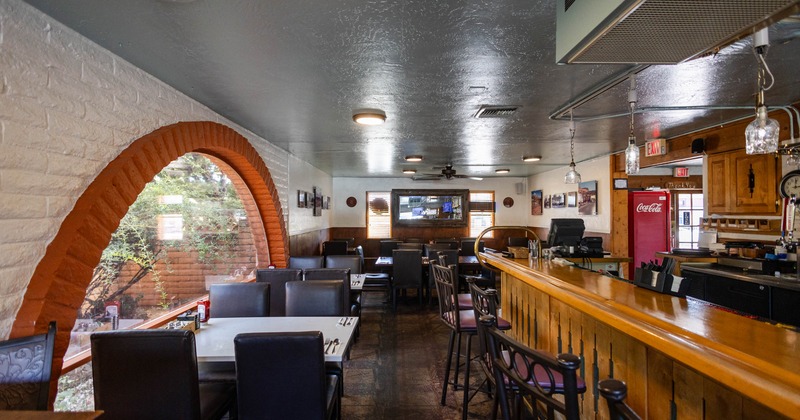 Interior, dining area