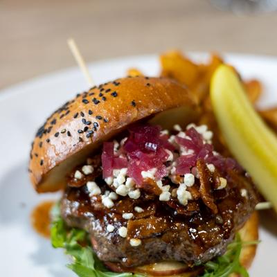 Apple Fig Burger* photo