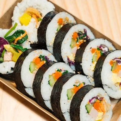 Anchovy Kimbap photo