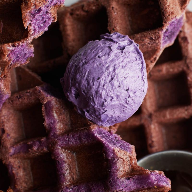 Ube Mochi Waffles Friday Special photo