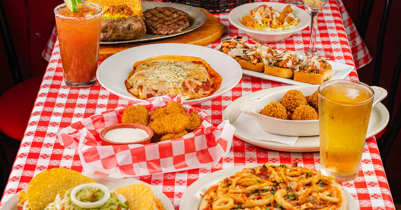 Different types of food